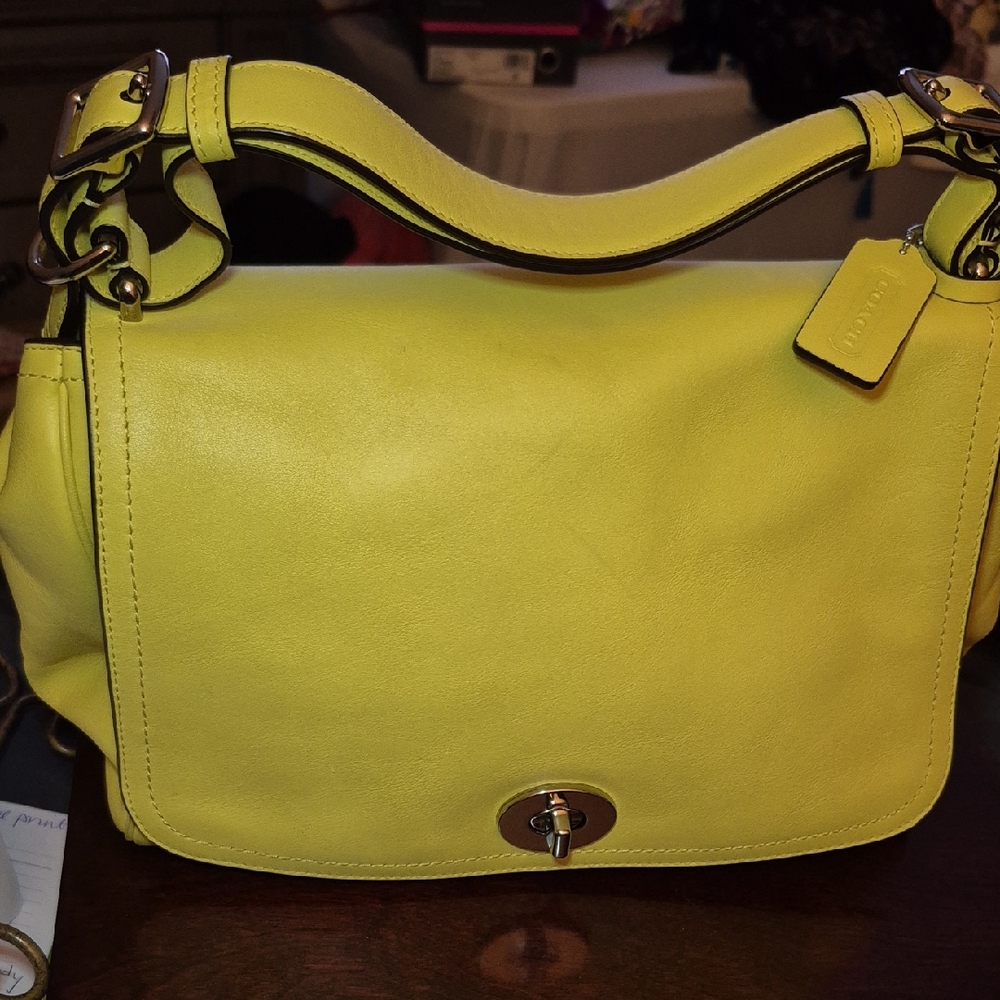 Coach Legacy Glove Tanned Leather Crossbody